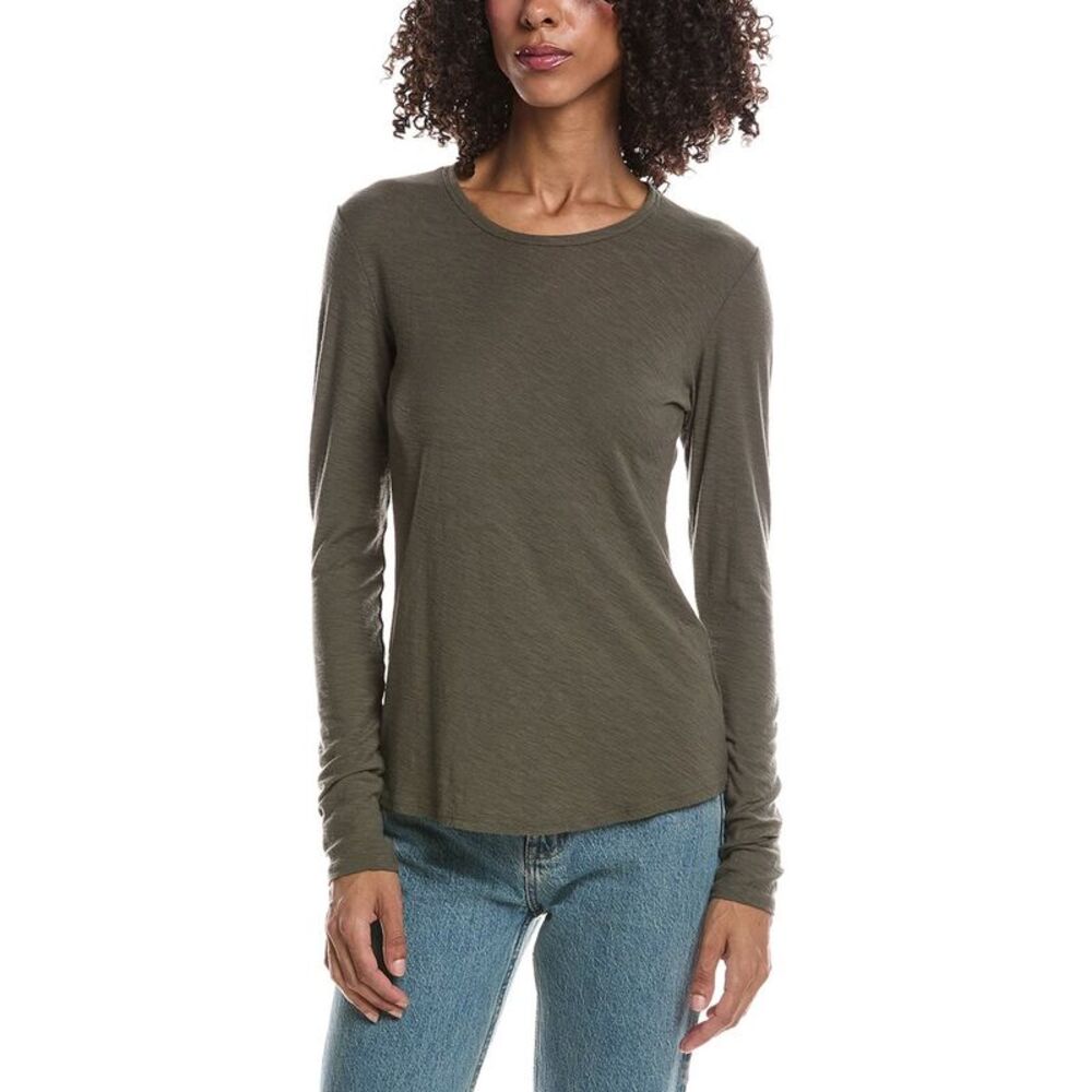 James Perse Womens  Crew Shirt